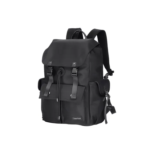 COLINS KEIRS Оксфорд Легкий Большой объем Ноутбук Рюкзак Для мужчин Рюкзак Коммутирование Путешествие Большой Унисекс Черный