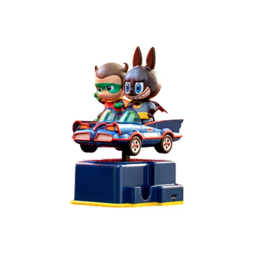 Hot Toys Labubu Бэтмен 1966 TV Series Labubu Робин YAYA Фигурки в стиле Chibi 14 см