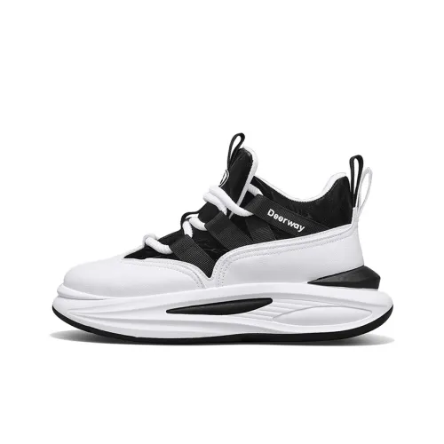 DEERWAY Casual MID Топ Белый Черный Мужской