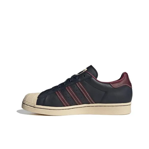 Adidas Originals SUPERSTAR Low Топ Скейтборд Кроссовки Унисекс Черный