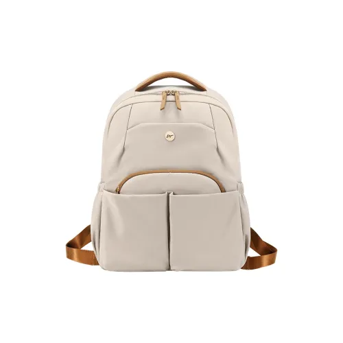 Shouldcat Нейлоновый Рюкзак Женский Молочно-чайный Абрикос Рыцарский Черный