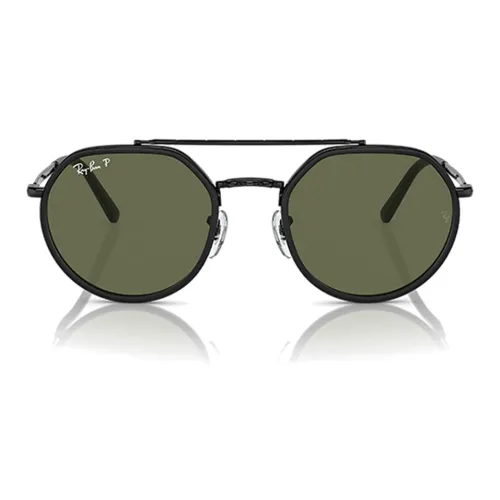 RayBan Металлические Aviator Солнцезащитные очки Унисекс Черные