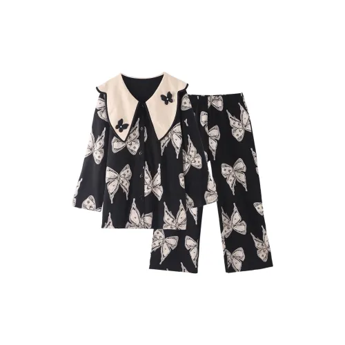 Chun Xi CX 19885 Черный Женские Пижамные комплекты