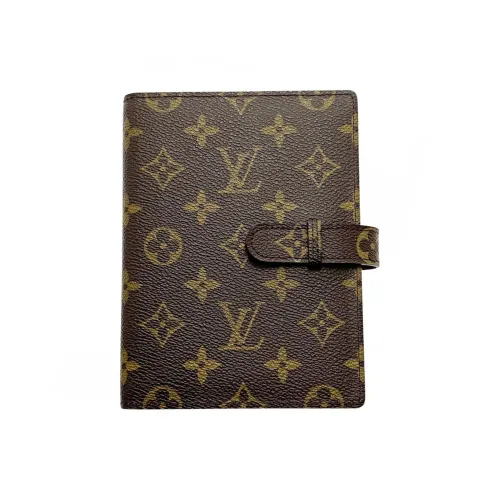 LOUIS VUITTON Монограмма Холст Ноутбук COVER PHOTO Сумка Merch Unisex Коричневый