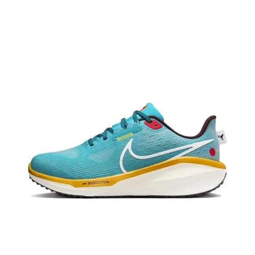 Nike Vomero 17 PRM Low Топ Баскетбольные кроссовки Мужские Белый Синий