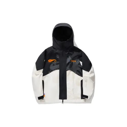 LINING Li Ning x Steven Harrington Черный Экрю Унисекс Тренч