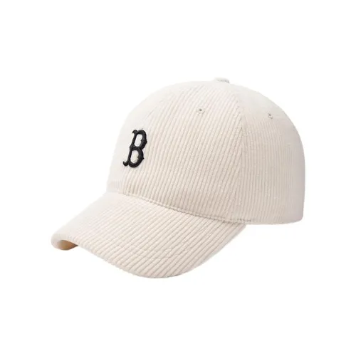 Бейсбольные кепки MLB Base Logo из хлопка унисекс белого цвета