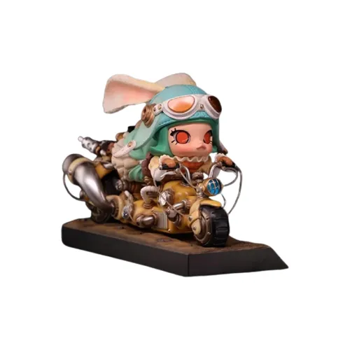 POP MART x Mana MOLLY Steam Punk Burst Speed Кролик Girl V2 Фигурки в масштабе 22 см