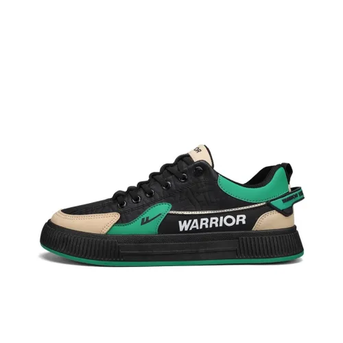 Warrior Скейтборд Кроссовки Низкие Черные Зеленые Мужские