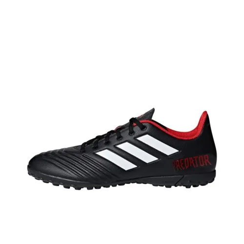 Adidas Predator Tango 18,4 TF Шипы Амортизаторы Противоскользящие Устойчивые к истиранию Футбольные бутсы Мужские Черные Красные