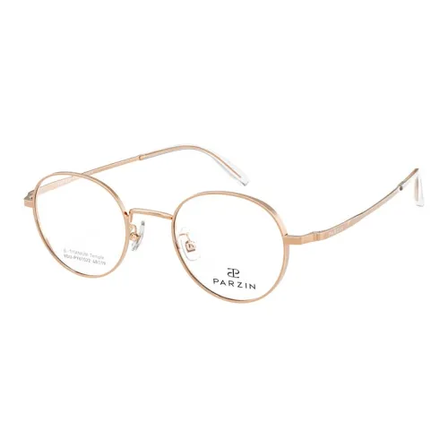 PARZIN Пластиковая оправа β-титан Круглая Оправа для очков Унисекс