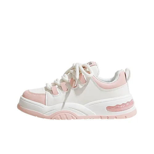 NOME Дофаминовая одежда Низкие кроссовки для скейтбординга Женские Розовые