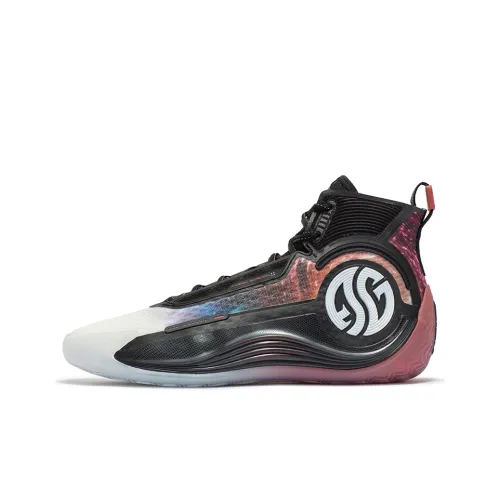 361° AG 4 SOAR Баскетбольные кроссовки Высокий верх Обсидиановый черный Мужской