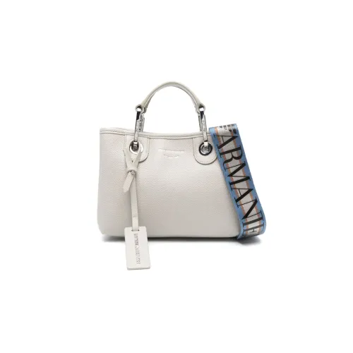 EMPORIO ARMANI Полиуретан Тоут Сумка Сумка для покупок Сумка через плечо Сумка мини Женская Песочно-бежевая