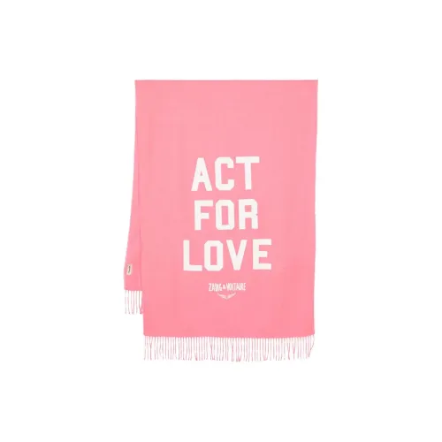 Zadig Voltaire Вязаные шарфы для детей розовый