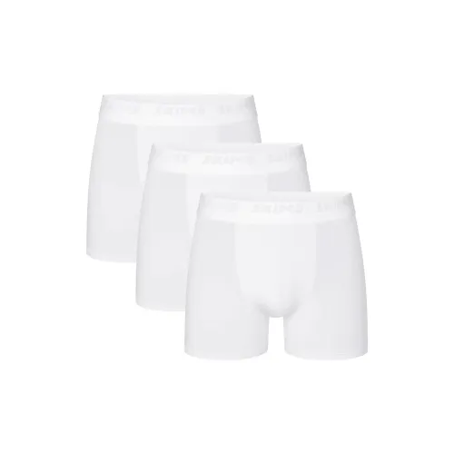 SKIMS FW23 MENS серия 3 упаковки Белый/Мел Мужские боксер-шорты