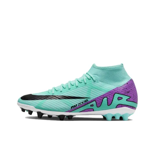 Nike Mercurial Superfly 9 Футбольные бутсы Высокие Зеленые Унисекс
