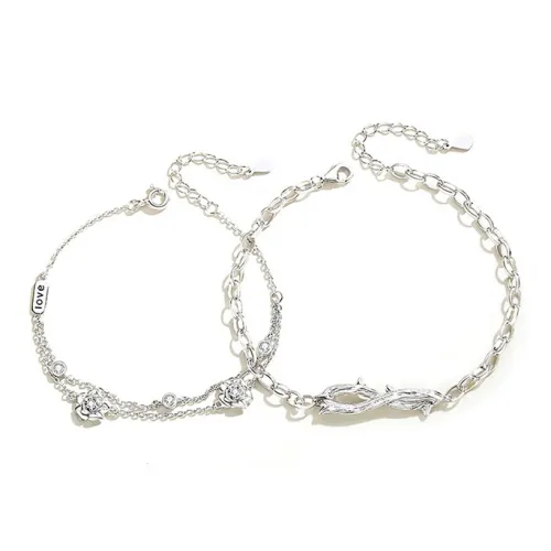 BAGGL Титановый стальной браслет унисекс