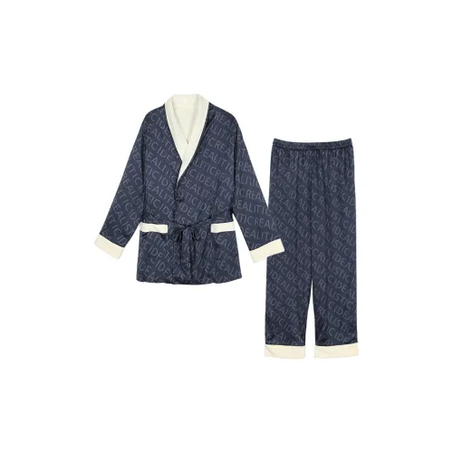 IIZZINI Мужской флисовый лайнованный IDEA кружевной комплект одежды, мужской пижамный комплект