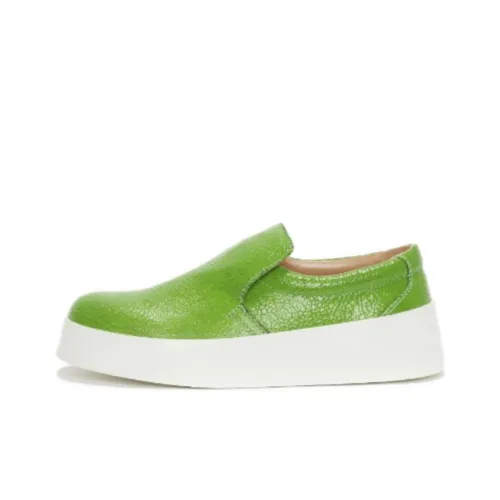 JW Anderson Женские повседневные туфли зеленого цвета для женщин