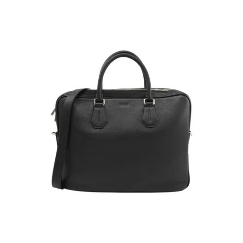 BALLY Корова Кожа Доска Сумка Регулярная Мужская Черная