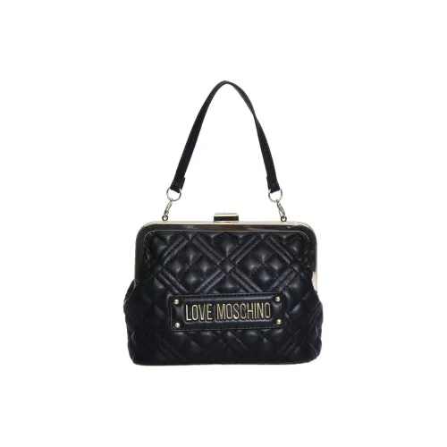 LOVE MOSCHINO Полиуретан Сумка Сумка через плечо Сумка через плечо Женская Черная