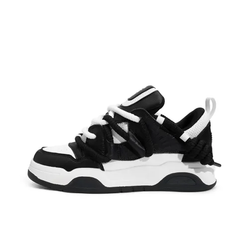 Кроссовки для скейтбординга Seattle Palm Low Top Белый Черный Унисекс