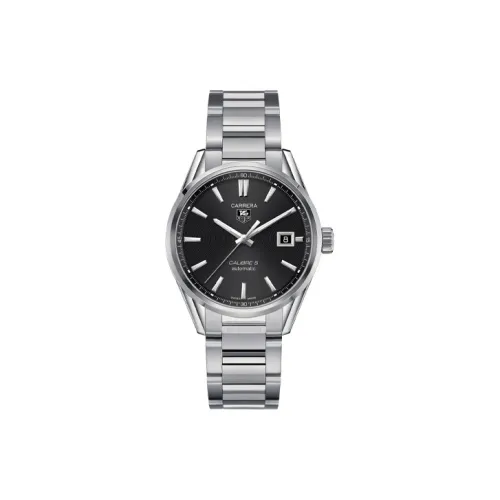 TAG HEUER Автоматический Механический Механизм Мужские Часы Carrera Collection 39 мм Черные