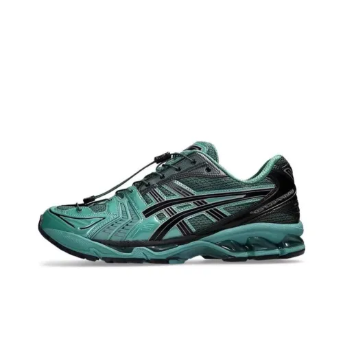 Unaffected x ASICS Gel Kayano 14 Low Топ Повседневные Беговые Кроссовки Мужские Зеленые
