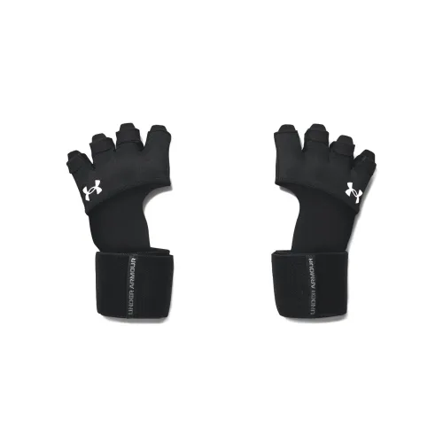 Under Armour Синтетическая кожа, Нейлон Перчатки Черный Унисекс