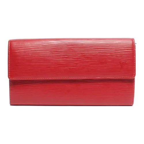 LOUIS VUITTON Sarah EPI Кожа Кошелек Обычный Женский Красный