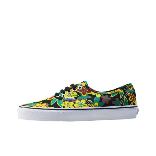 Vans Authentic Series Кеды Низкие Топ Желтый Зеленый Унисекс