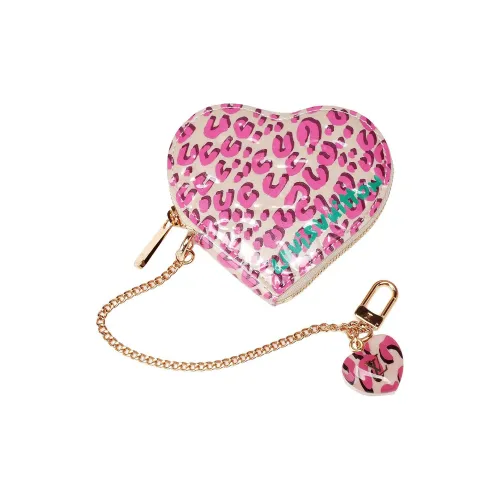 LOUIS VUITTON Лакированная кожа Кошелек для монет Женские Розовый Фиолетовый