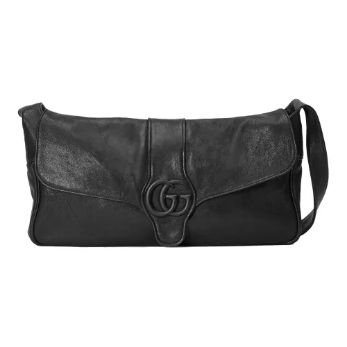 GUCCI Aphrodite Кожа Сумка Сумка через плечо Женская Черная