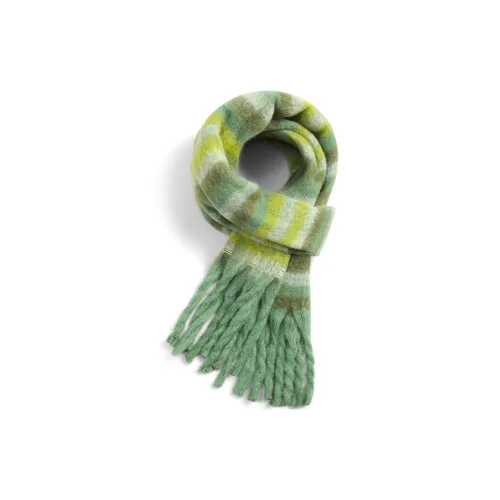 Youyoulan Вязаные шарфы из искусственного кашемира для женщин