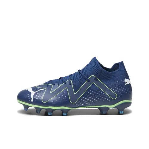 PUMA Future Match Амортизация Износостойкие футбольные бутсы для мужчин синий