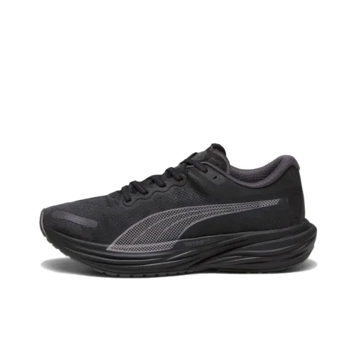 PUMA Deviate NITRO 2 Износостойкий и Легкий Низкий Топ Беговые Кроссовки Мужские Черные