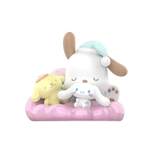 TOP TOY Покаччо Sanrio Series 1 шт GOOD Dreams Collection Фигурка Спокойной ночи GOOD Dreams Pompompurin Прозрачный Blind Box с карточкой