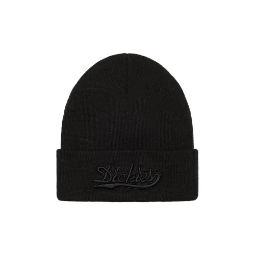 Supreme x Dickies Акриловая плюшевая шапка-бини унисекс черного цвета