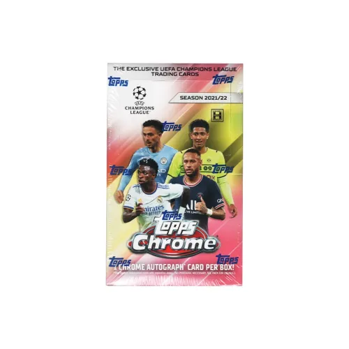 Topps Messi CRISTIANO RONALDO Neymar Pedri Champions League Soccer Star Lewandowski