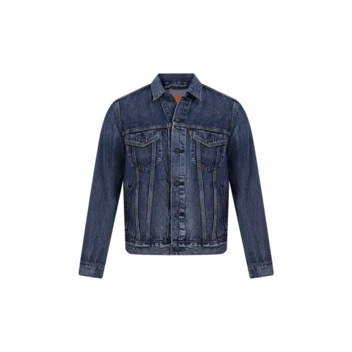 Levi's Denim Jacket Men's Dark Blue