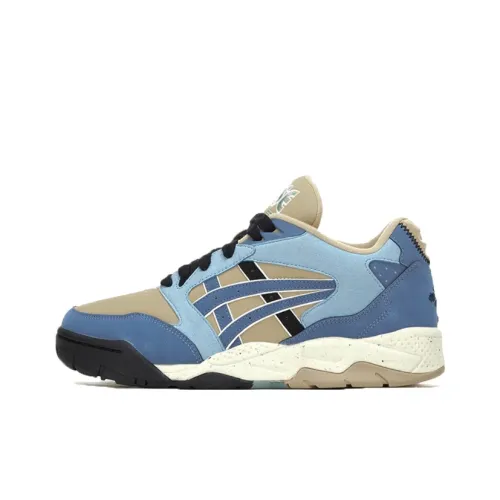 Asics Гель Fuse Low Топ Casual Унисекс Хаки Синий