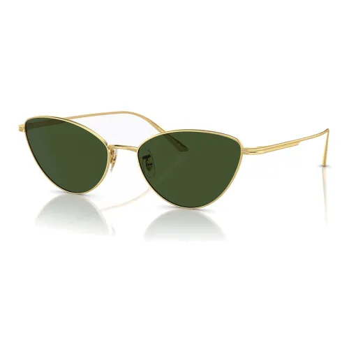 Oliver Peoples Металл Кошачий глаз Солнцезащитные очки Женские Золотой