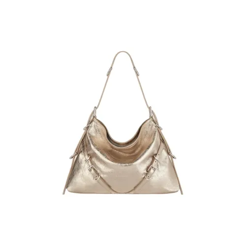 Givenchy Voyou Коровья кожа Сумка Сумка через плечо Женская Белая Золотая