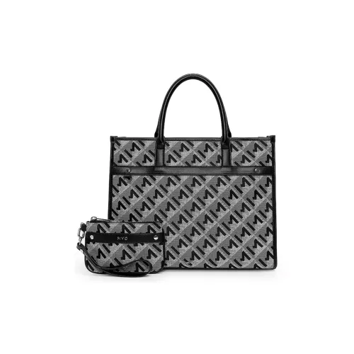 MYD Ткань Сумка для повседневного использования Сумка-тоут Сумка через плечо Большая женская Черная