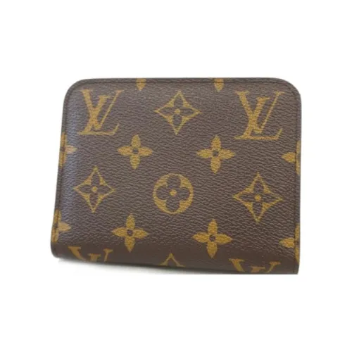 LOUIS VUITTON Кожа Кошелек Женские Коричневый