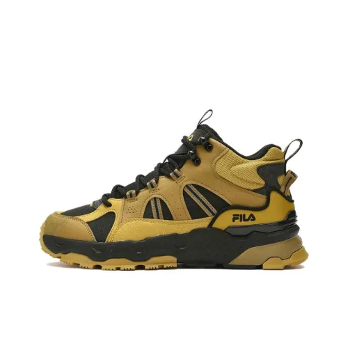 FILA Trek 1S Casual MID Топ Черный Желтый Мужской