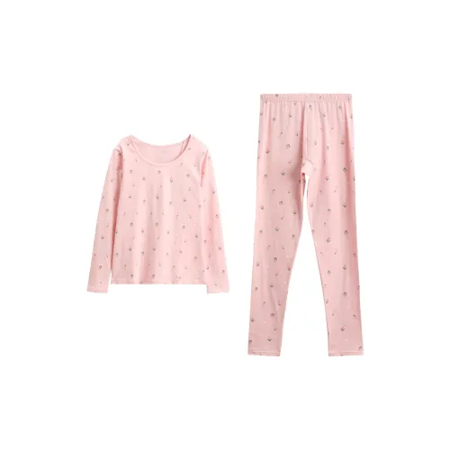 FENTENG FC240003 Персиково-розовый Женские Термокомплекты