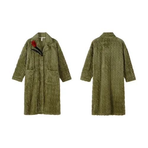 XUANZHITING Зеленый Женские Банные халаты