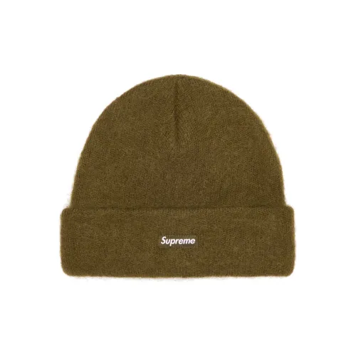 Supreme Mohair Blend Beanies Unisex Green Supreme Мохер Смесь Шапки Унисекс Зеленый